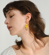 Flower Petal Fairy Earrings